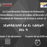  Invita UAdeC a Comunidad Universitaria al Recorrido de Senderismo en el Camino del 4