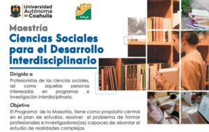 maestria interdisciplinaria