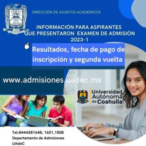 segunda vuelta uadec