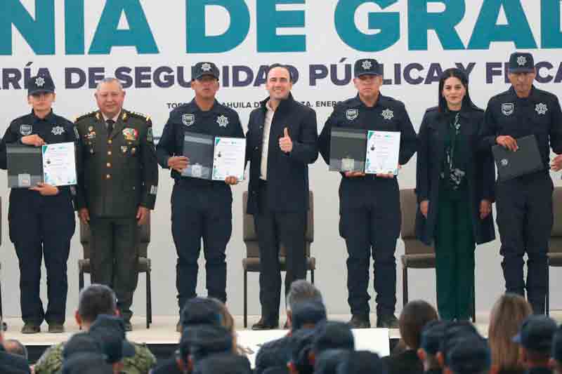 Coahuila con mas elemhntos para la seguridad